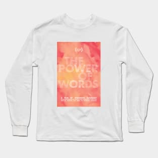 "The Power of Words" by Shannon Guibault (Rockville High) Long Sleeve T-Shirt